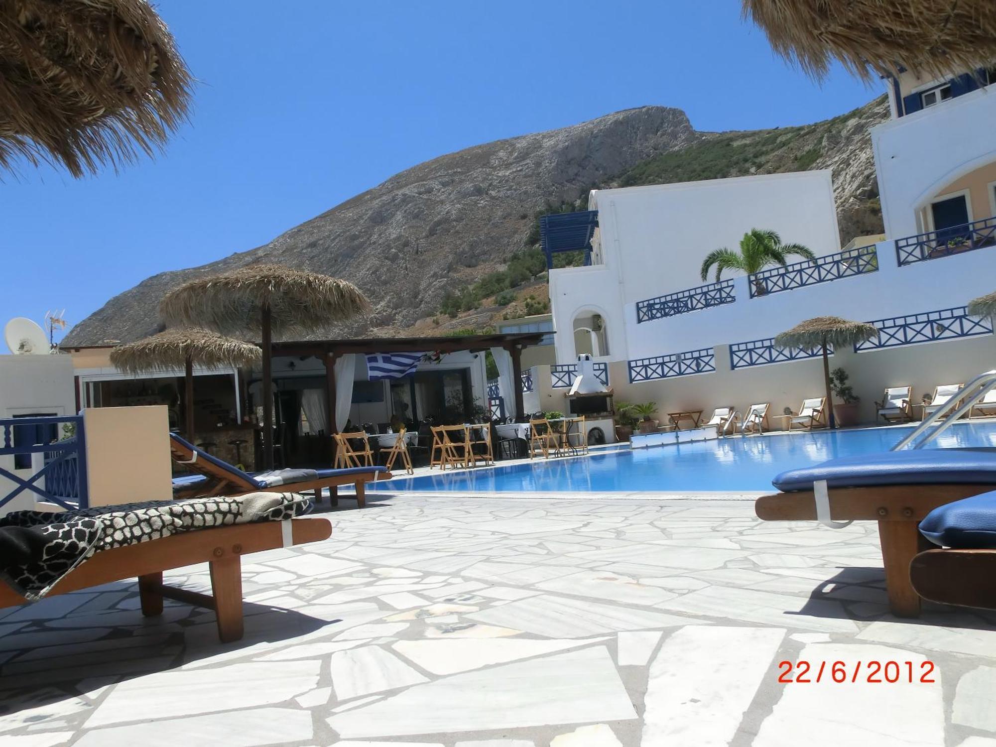 Aegean View Hotel Kamári Esterno foto